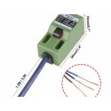 Square Inductive Proximity Metal Switch Sn04 N Dc Three Wire Npn Normally Open No Sensor Sensor