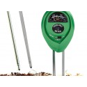 Three Way Soil Meter For Moisture Light Intensity And Ph Testing Meter