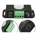 Automatic Dc 12V 24V Infrared Pir Motion Sensor Switch For Led Light
