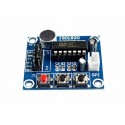 Isd1820 Recording Module Single Voice Board With On Board Mic And Loud Speaker