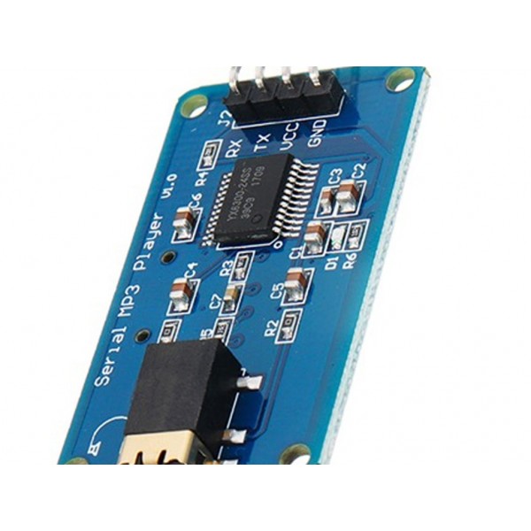 Serial Mp3 Player Module Wav Format Music Decoding Module Sound Player