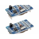 Ds1307 Rtc And At24C128 Eeprom And Ds18B20 Temperature Sensor I2C Module