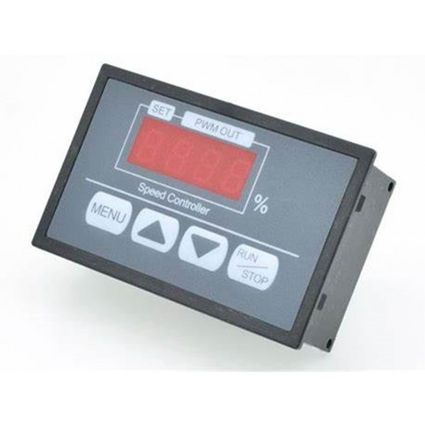 Button Speed Controller Digital Display Percentage Tachometer Dc Motor Slow Start Slow Stop Controller 6V12V60