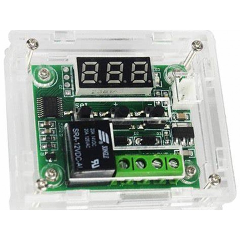 Clear Acrylic Case Shell Kit For Xh W1209 Digital Thermostat Temperature Control Module