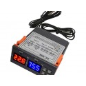 Stc 3008 Computer Digital Display Intelligent Dual Control Electronic Thermostat Dual Display Dual Temperature Adjustable Thermostat Switch