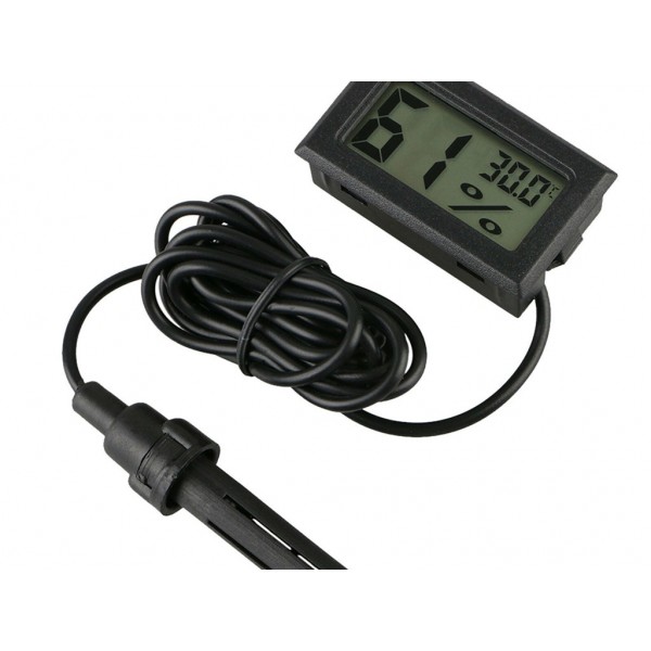 Thermohygrometer Lcd Digital Thermometer Incubator With Humidity
