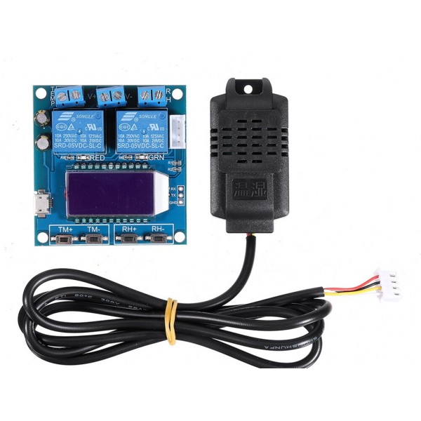 Xy Tr01 Temperature And Humidity Control Module Digital Display Word High Precision Dual Output Automatic Constant Temperature And Humidity Control Board