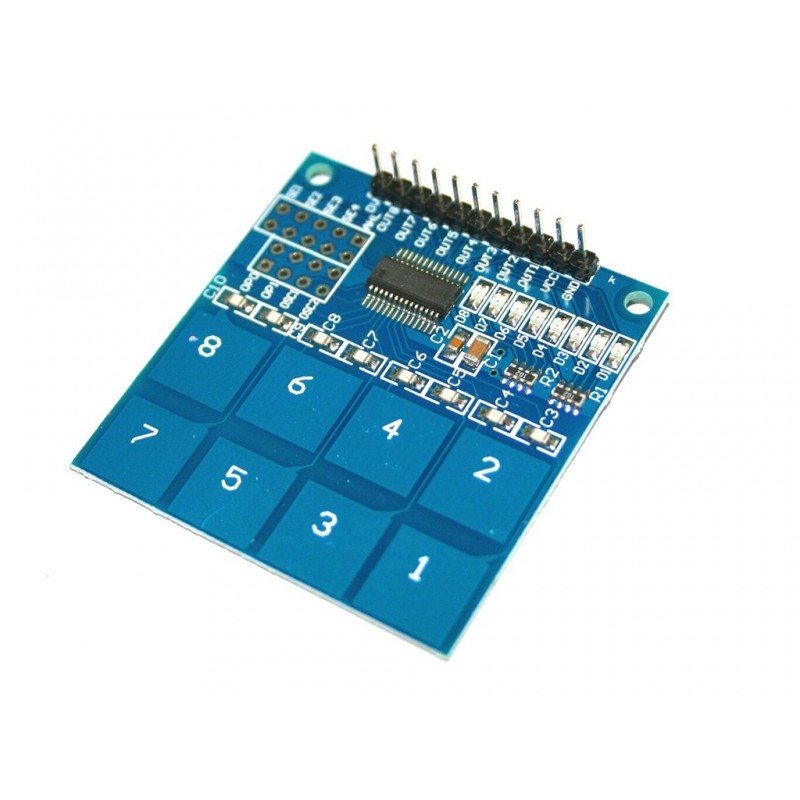Ttp226 8 Way Capacitive Touch Switch Module