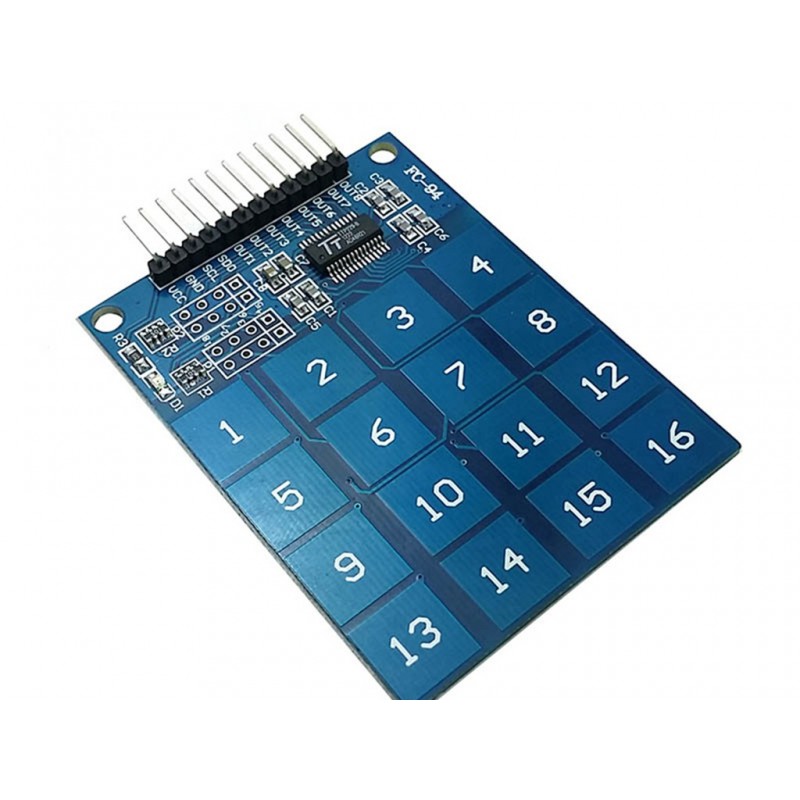 Ttp229 16 Way Capacitive Touch Switch Digital Keypad Module 9690