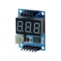 Hc Sr04 Ultrasonic Distance Measurement With 7Segment Display