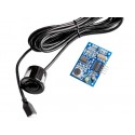 Jsn Sr04T Waterproof Ultrasonic Obstacle Sensor Reversing Radar Sensor With Separate Probe