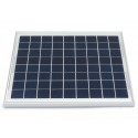 12V 10W Aluminum Alloy Frame Polycrystalline Solar Panel