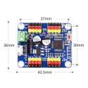 16 Way Steering Gear Control Board Steering Gear Controller Intelligent Robot Serial Port Usb Host Computer App Motor