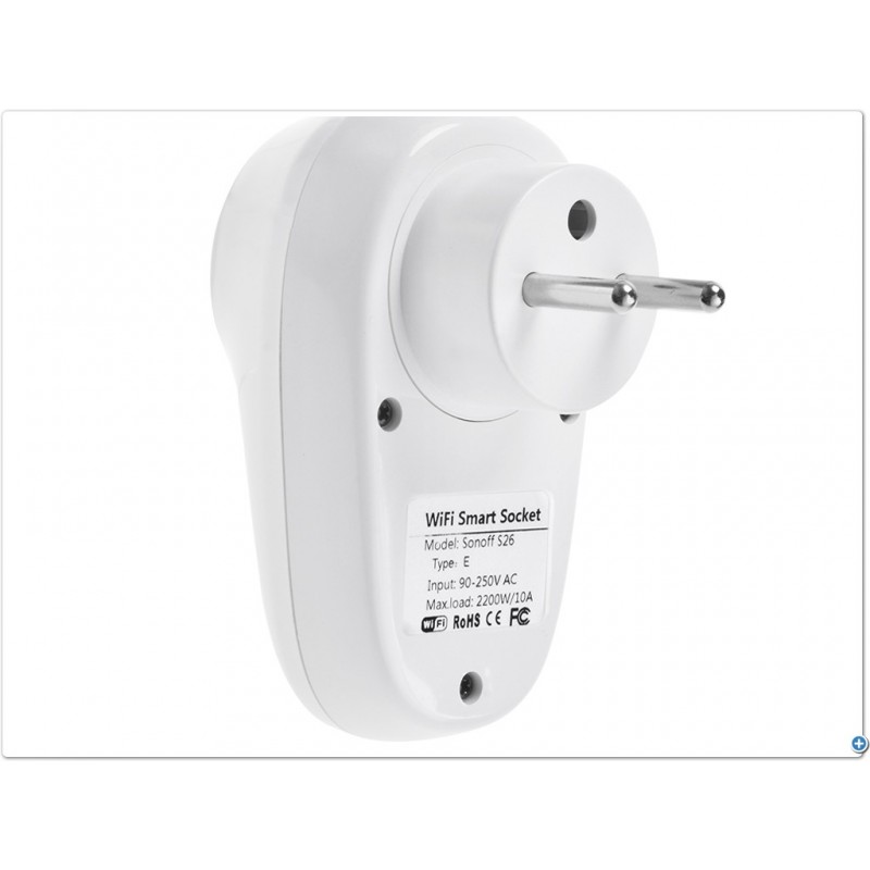 Sonoff S26 Wifi Smart Timing Remote Smart Socket Easywelink German/French/British/Australian