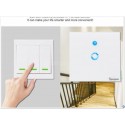 Sonoff Smart Home Wiring-Free Wireless Remote Control 86 Switch Single And Double Control Free Paste Module Table Lamp Living Room Lamp
