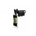 60-100 Times Adjustable Magnifying Glass Phone Magnifying Glass With High Power Light