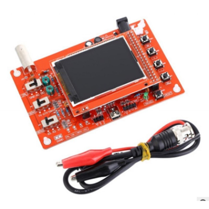 Dso138 2.4″ Tft Handheld Pocket Size Digital Oscilloscope Kit Diy Parts Electronic Learning Set Soldered